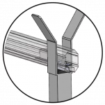 Bloqueo - Accesorio para barrera de control de acceso